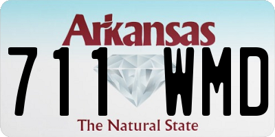 AR license plate 711WMD