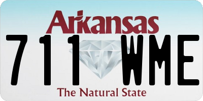 AR license plate 711WME