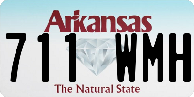 AR license plate 711WMH