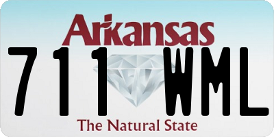AR license plate 711WML