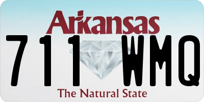 AR license plate 711WMQ