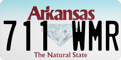 AR license plate 711WMR