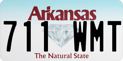 AR license plate 711WMT