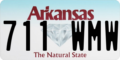 AR license plate 711WMW