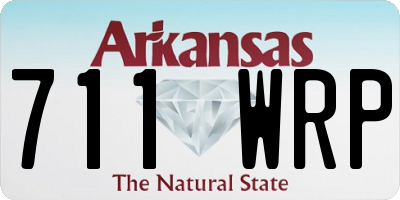 AR license plate 711WRP