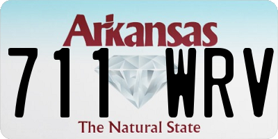 AR license plate 711WRV