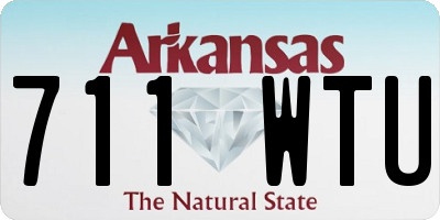 AR license plate 711WTU