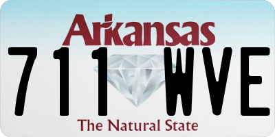 AR license plate 711WVE