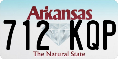 AR license plate 712KQP