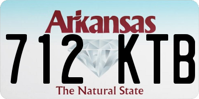 AR license plate 712KTB