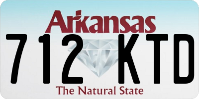 AR license plate 712KTD