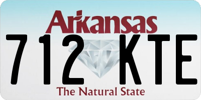 AR license plate 712KTE