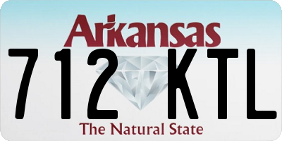 AR license plate 712KTL