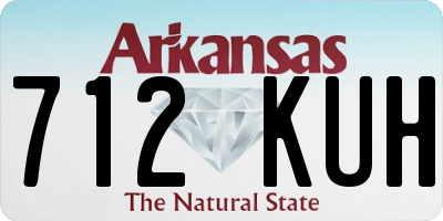 AR license plate 712KUH