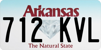AR license plate 712KVL