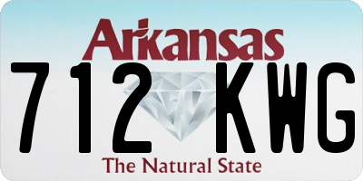 AR license plate 712KWG