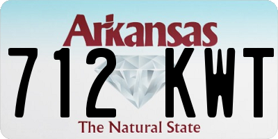AR license plate 712KWT