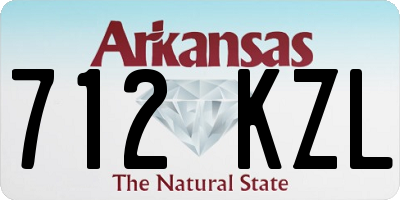 AR license plate 712KZL