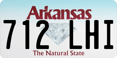AR license plate 712LHI
