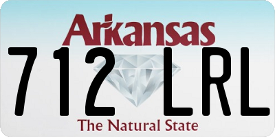 AR license plate 712LRL