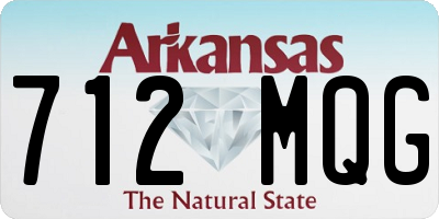 AR license plate 712MQG