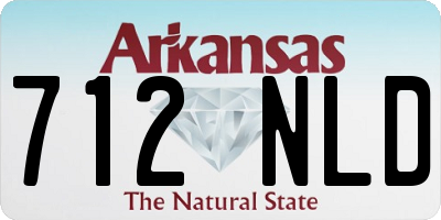 AR license plate 712NLD