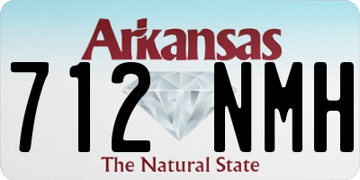 AR license plate 712NMH