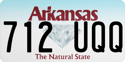 AR license plate 712UQQ