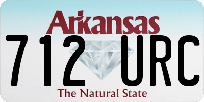 AR license plate 712URC