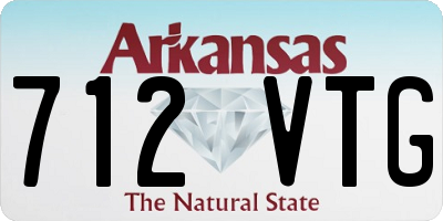 AR license plate 712VTG