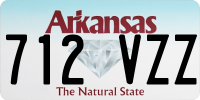 AR license plate 712VZZ