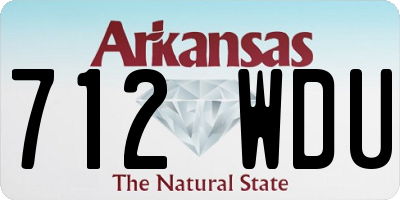 AR license plate 712WDU
