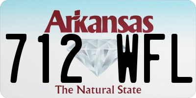 AR license plate 712WFL