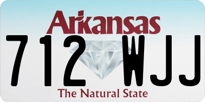 AR license plate 712WJJ