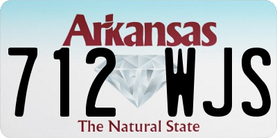 AR license plate 712WJS