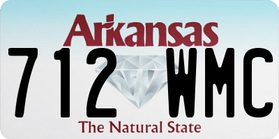 AR license plate 712WMC