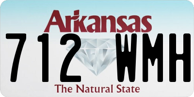 AR license plate 712WMH