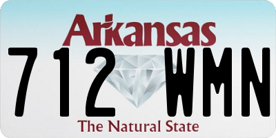 AR license plate 712WMN