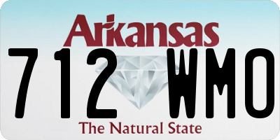 AR license plate 712WMO