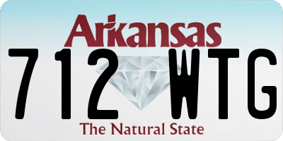 AR license plate 712WTG
