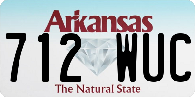 AR license plate 712WUC