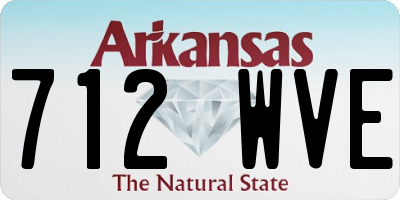 AR license plate 712WVE
