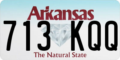 AR license plate 713KQQ