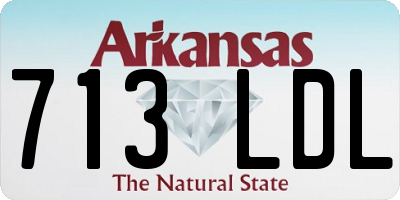 AR license plate 713LDL