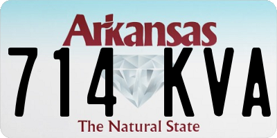 AR license plate 714KVA