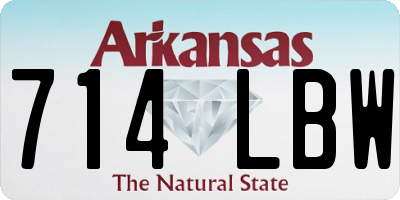 AR license plate 714LBW