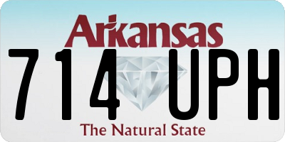 AR license plate 714UPH