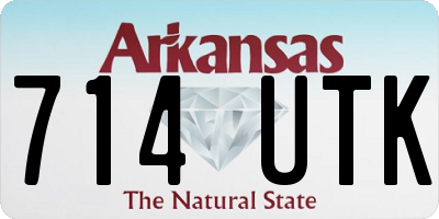 AR license plate 714UTK