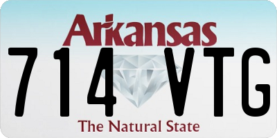 AR license plate 714VTG