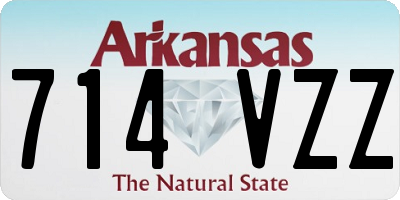 AR license plate 714VZZ
